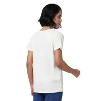 ASICS Gathered Shoulder SS Top for Women | Round Neck Sports T-Shirt - Best Price online Prokicksports.com