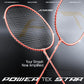Hundred Powertek Star Strung Badminton Set (Pack of 2 Racquets) | Lightweight Aluminium Frame with Pre-Strung Strings, Full Cover & Shuttlecock Combo for Beginners - Best Price online Prokicksports.com