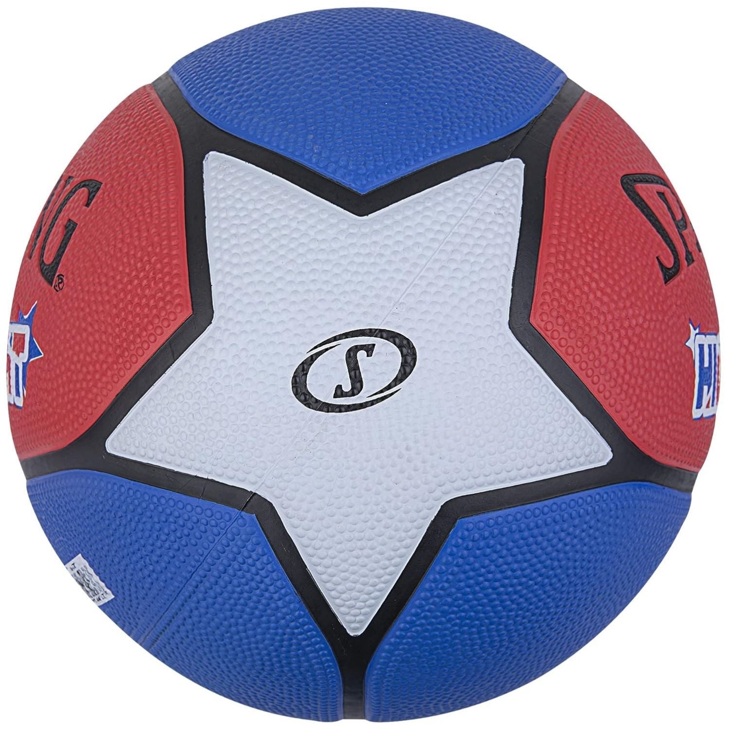 Spalding Highlight Rubber Basketball – Size 7 (29.5), Full Pebbled All‑Surface Grip, Indoor/Outdoor Training & Match Ball - Best Price online Prokicksports.com