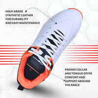 Prokick Revolt Cricket Shoes – Lightweight, Durable, All-Rounder Footwear – Superior Grip, Shock Absorption, Breathable Mesh – Ideal for Turf & Hard Ground Play - Best Price online Prokicksports.com