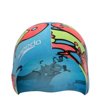 Speedo Slogan Print Cap – Junior Swimming Cap - Best Price online Prokicksports.com