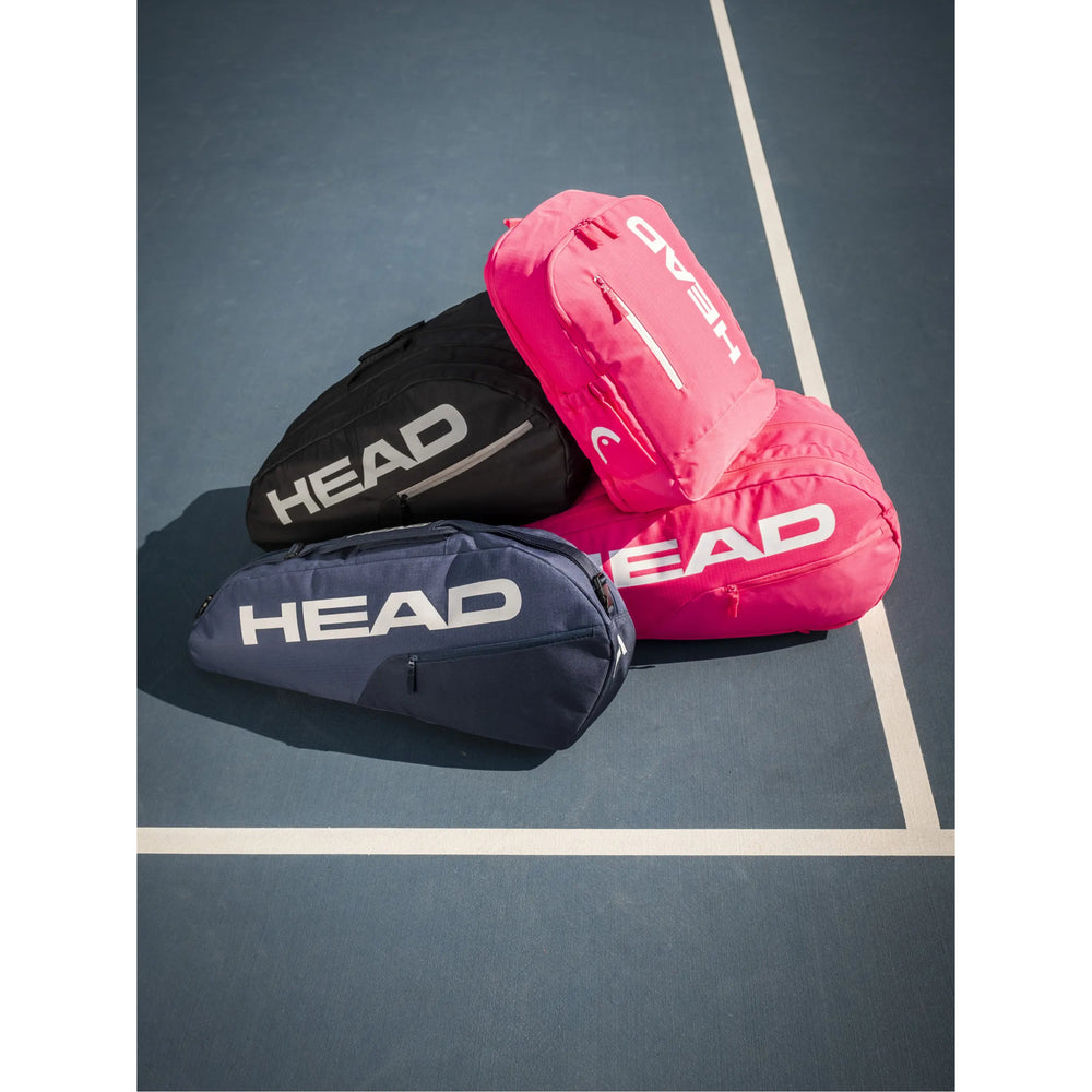 HEAD Base Racquet Bag | 50L Tennis Bag for Up to 6 Racquets with Backpack Carry System