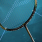 Hundred Hyfonic Lazer Strung Badminton Racquet | Carbon Fibre Frame with Dual Aerodynamic Technology | Precision Control Series - Best Price online Prokicksports.com