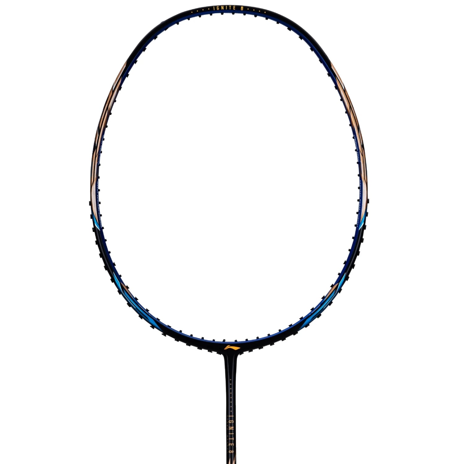 Li-Ning Ignite 8 Unstrung Badminton Racquet 5U6 | Head-Heavy Carbon Fibre Frame with AeroTec Beam & TB Nano Technology for Attacking Play - Best Price online Prokicksports.com