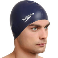 Speedo Flat Silicone Swim Cap – Adult Swimming Cap with Durable Stretch Fit, Tear-Resistant Silicone & Comfortable Hydrodynamic Design - Best Price online Prokicksports.com