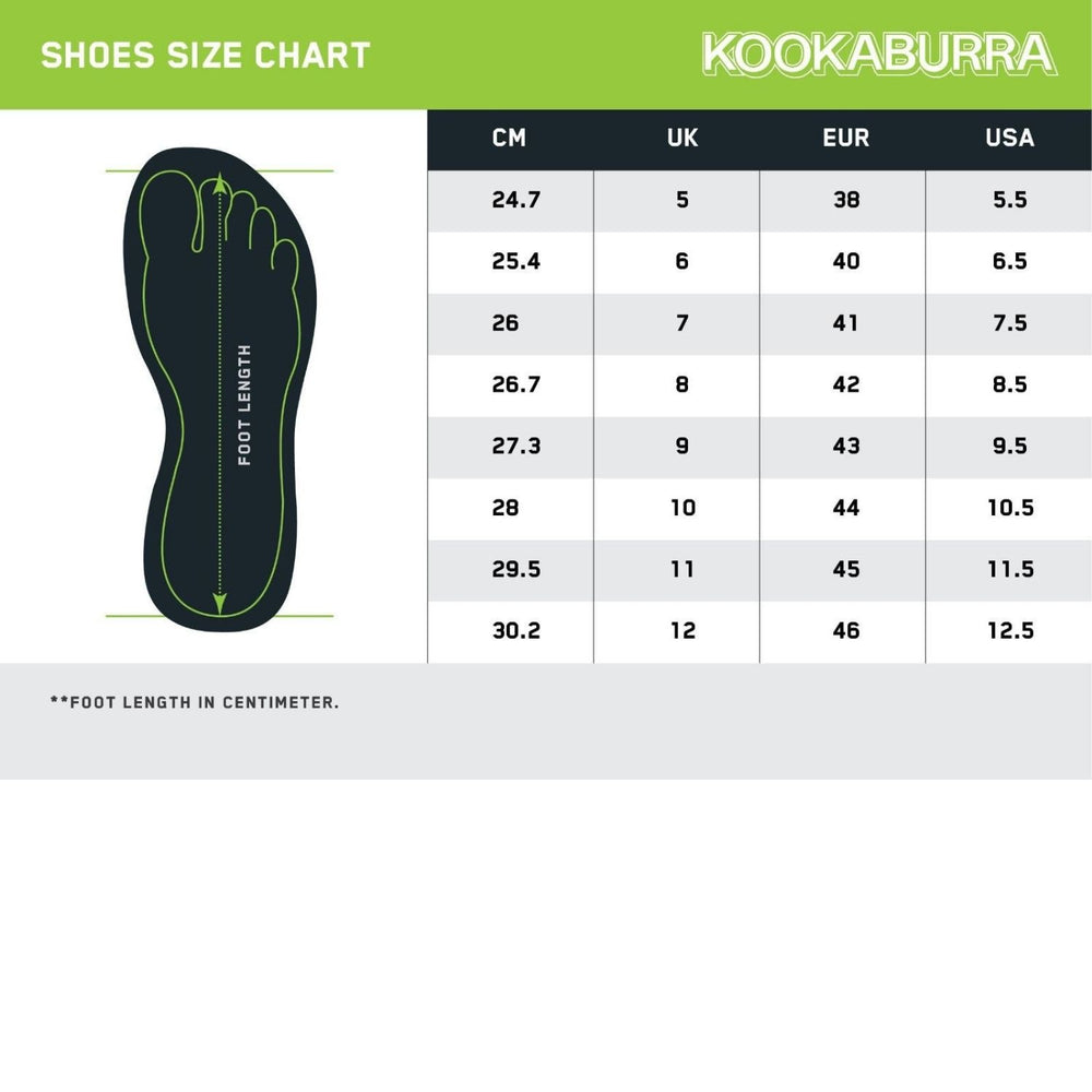 Kookaburra Pro 3.1 Spike Cricket Shoes – Premium Performance Spikes (3D Fly Knit Mesh, Q-Lock Lacing) - Best Price online Prokicksports.com