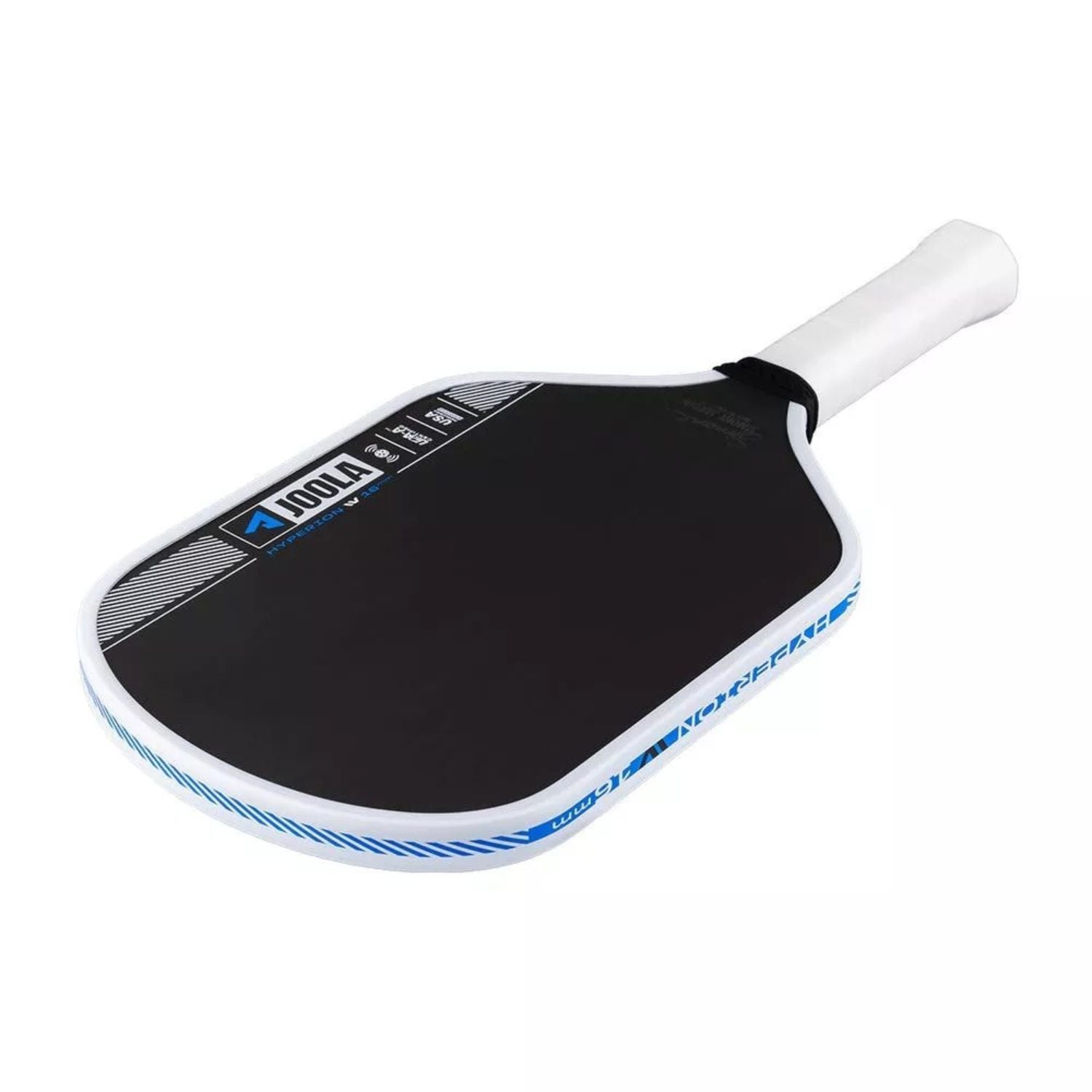 Joola Hyperion Pro IV Simone Jardim Pickleball Paddle – 16mm | Carbon Friction Surface | Control & Power Paddle for Advanced Players | USAPA Approved (White/Black/Blue) - Best Price online Prokicksports.com