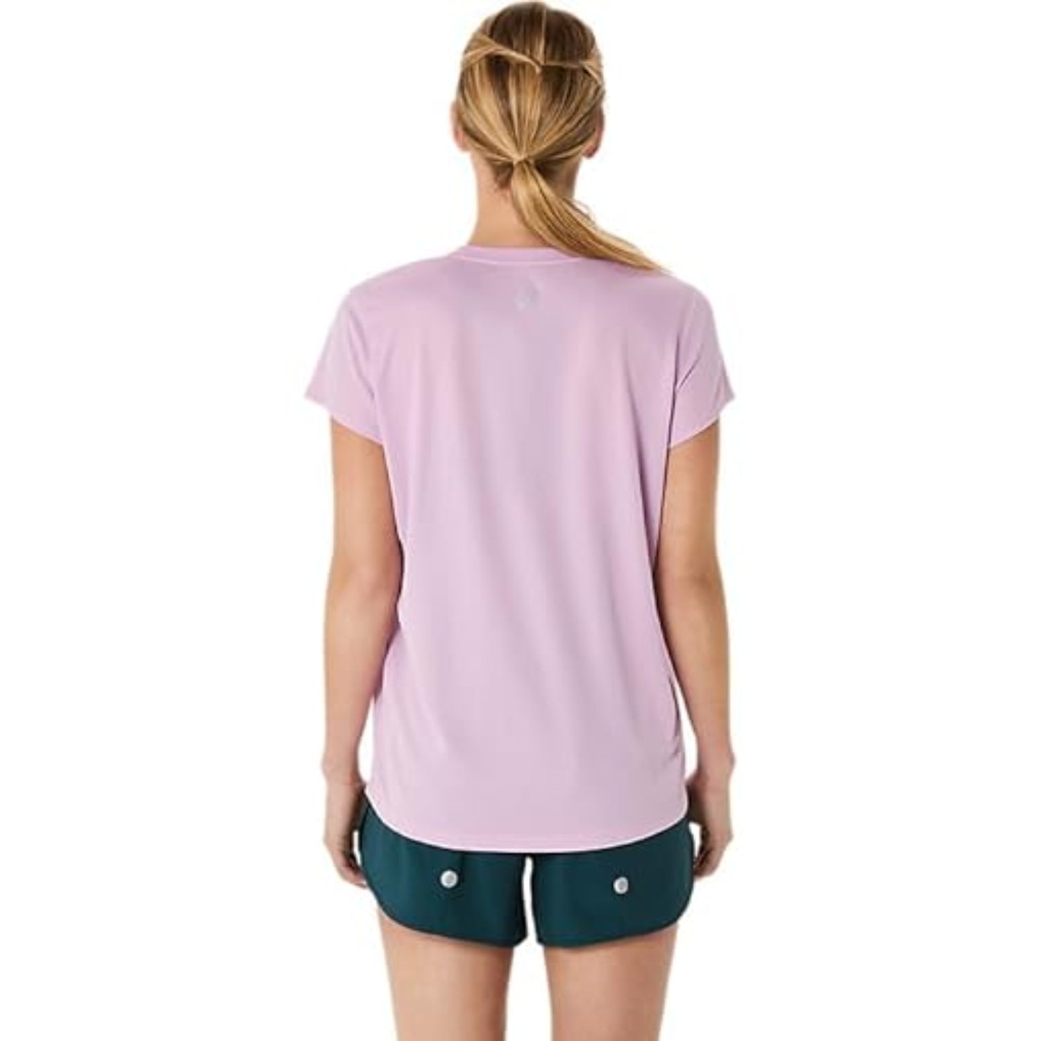 ASICS FUJITRAIL Logo SS Top for Women | Lightweight Quick-Dry Polyester T-Shirt with Breathable Fabric & Reflective Details for Trail Running - Best Price online Prokicksports.com
