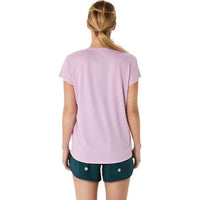 ASICS FUJITRAIL Logo SS Top for Women | Lightweight Quick-Dry Polyester T-Shirt with Breathable Fabric & Reflective Details for Trail Running - Best Price online Prokicksports.com