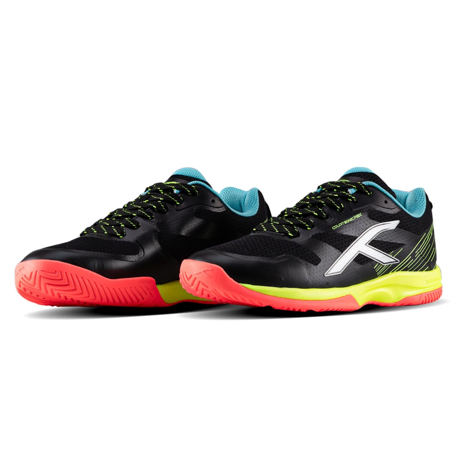 Hundred Court Sonic PBX, Non-Marking Pickleball Shoes, Badminton Court Shoes, Lightweight Tennis Shoes, Gum Rubber Squash Shoes, Indoor Sports Footwear - Best Price online Prokicksports.com