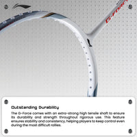 Li-ning G-Force 8900 Extra Strong Strung Badminton Racquet with Full Cover | 3U | BWF Approved Training & Match Racquet - Best Price online Prokicksports.com