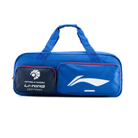 Li-Ning ABDU443-2 (6 in 1) Badminton Racket Kit Bag (Blue) | Dual Compartment Professional Kit Bag | Monarch Series - Best Price online Prokicksports.com