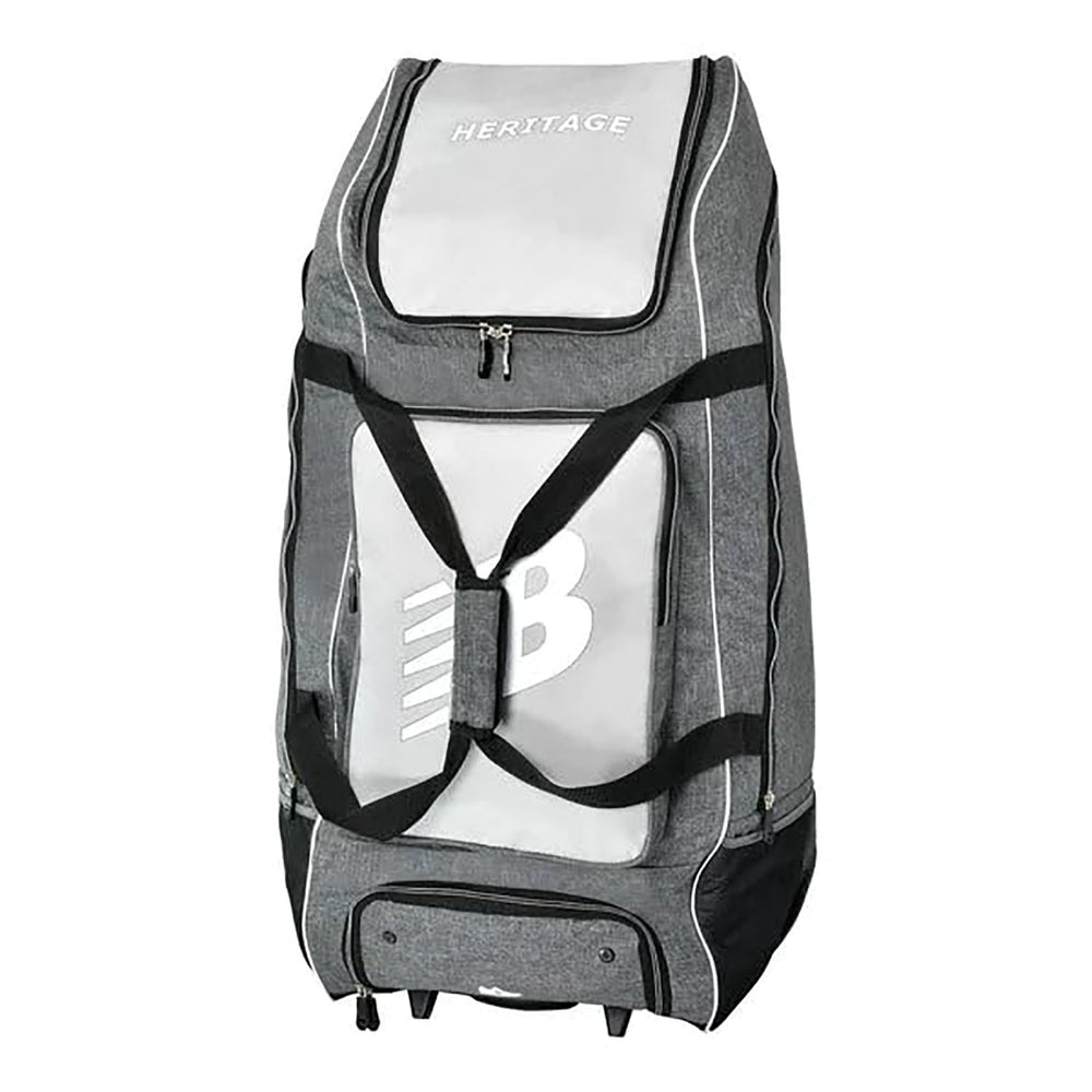 New Balance 8i Combo Wheelie Cricket Kit Bag – Spacious Heavy-Duty Sports Bag with Wheels for Full Gear Storage