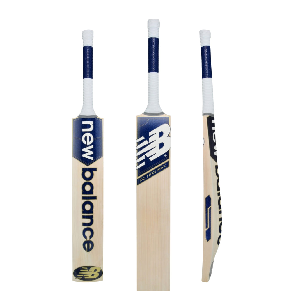 New Balance DC 1100i Max English Willow Cricket Bat Harrow | Maximum Power with Lightweight Pickup | Elite Junior Match Bat - Best Price online Prokicksports.com