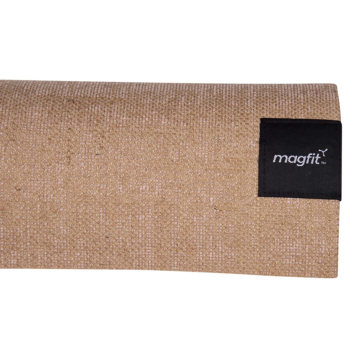 Magfit Premium Jute Yoga MAT (5 mm, Khaki) - Best Price online Prokicksports.com