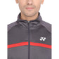 Yonex Sports Polyester Tracksuit for Men's (Grey/Red) - Best Price online Prokicksports.com