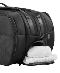 Wilson RF Tournament 15PK Tennis Racquet Bag – WR8032701001 - Black | Premium Federer Edition Bag with Thermoguard, Ample Storage & Pro-Level Design - Best Price online Prokicksports.com