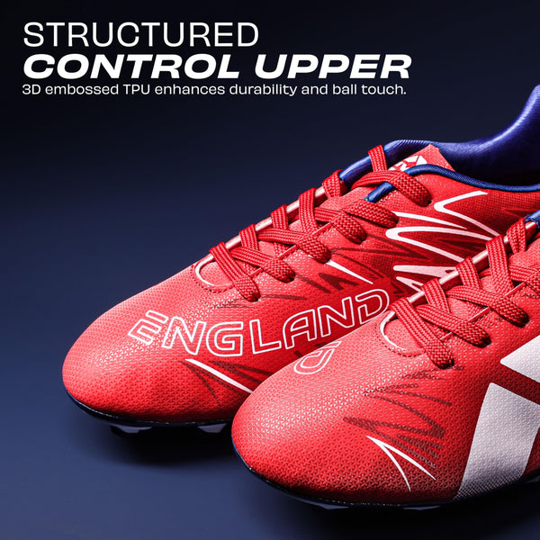 Nivia Country Color WC Football Studs for Men | Firm Ground Football Boots with 3D TPU Upper | Lightweight Football Shoes