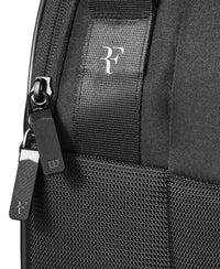 Wilson RF Tournament 15PK Tennis Racquet Bag – WR8032701001 - Black | Premium Federer Edition Bag with Thermoguard, Ample Storage & Pro-Level Design - Best Price online Prokicksports.com