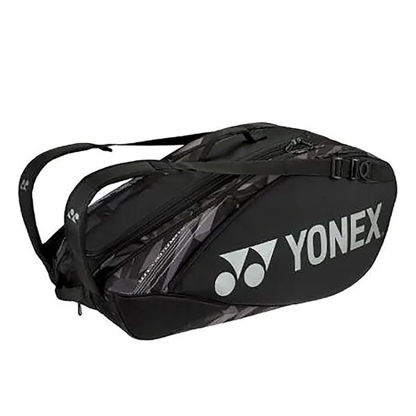 Yonex BA92229EX Pro Badminton Kit Bag – 9-Racket Capacity, Thermo Guard, Shoe Compartment, Backpack Straps – Ideal for Tournaments & Training