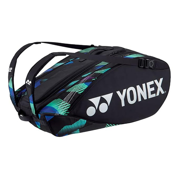 Yonex BA922212EX Pro Badminton Kit Bag – 12-Racket Capacity, Thermo Guard, Shoe Compartment, Backpack Straps – Ideal for Tournaments & Training