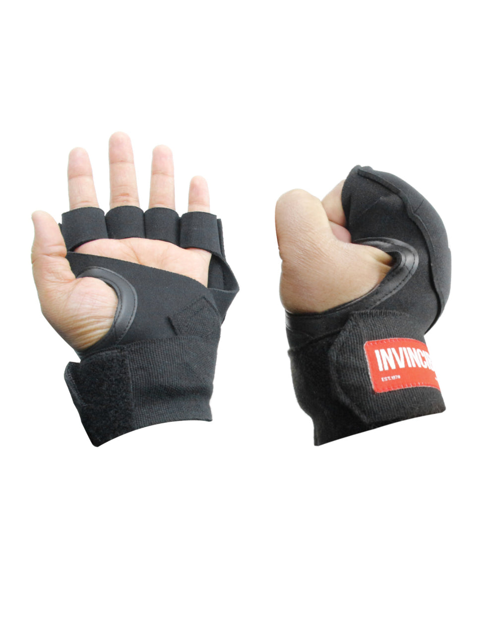 Invincible Gel Inner Gloves | Integrated Gel Padding with Hand Wrap Support | Comfortable Training Protection | Ideal for Boxing, MMA & Combat Sports - Best Price online Prokicksports.com