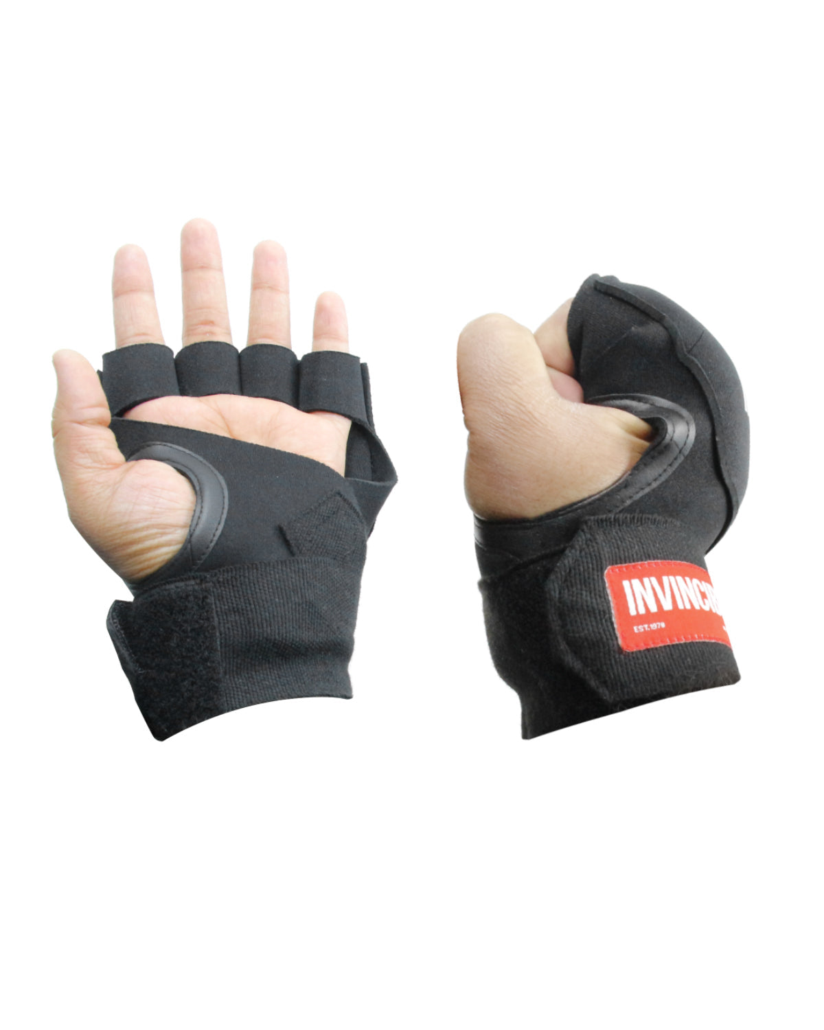 Invincible Gel Inner Gloves | Integrated Gel Padding with Hand Wrap Support | Comfortable Training Protection | Ideal for Boxing, MMA & Combat Sports