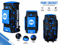SS Camo Duffle Kit Bag (Blue Camo, Large) | Professional Lightweight Duffle Cricket Bag - Best Price online Prokicksports.com