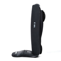 XPEED XP3058 Matt PU Grappling Shinguard | Medium-Thick Impact Padding | Dual Velcro & Elastic Fastening | Professional MMA & Martial Arts Shin Guards - Best Price online Prokicksports.com