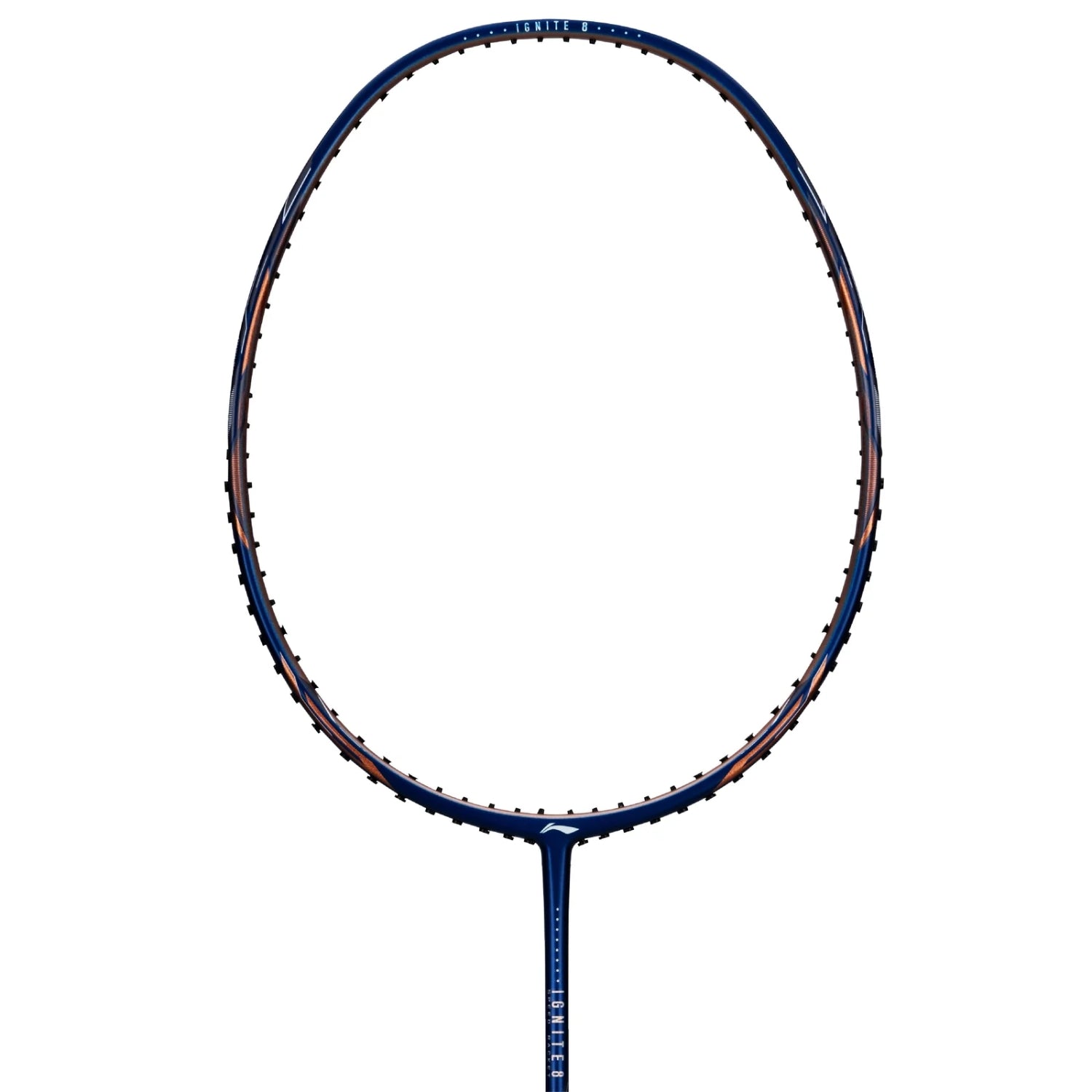 Li-Ning Ignite 8 Unstrung Badminton Racquet 5U6 | Head-Heavy Carbon Fibre Frame with AeroTec Beam & TB Nano Technology for Attacking Play - Best Price online Prokicksports.com