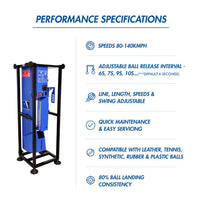 Freebowler Superthrower Automated Pro (FS2 PRO) is an arm‑simulated, fully automatic and portable cricket ball thrower designed to mimic a real bowler’s action for batting practice cricket bowling machine - Best Price online Prokicksports.com