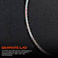 Hundred Nitrix Thunder Strung Badminton Racquet | Superlight Carbon Fibre Power Frame with Curve² Technology | Attack Series - Best Price online Prokicksports.com