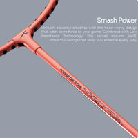 Hundred Powertek Star Strung Badminton Set (Pack of 2 Racquets) | Lightweight Aluminium Frame with Pre-Strung Strings, Full Cover & Shuttlecock Combo for Beginners - Best Price online Prokicksports.com