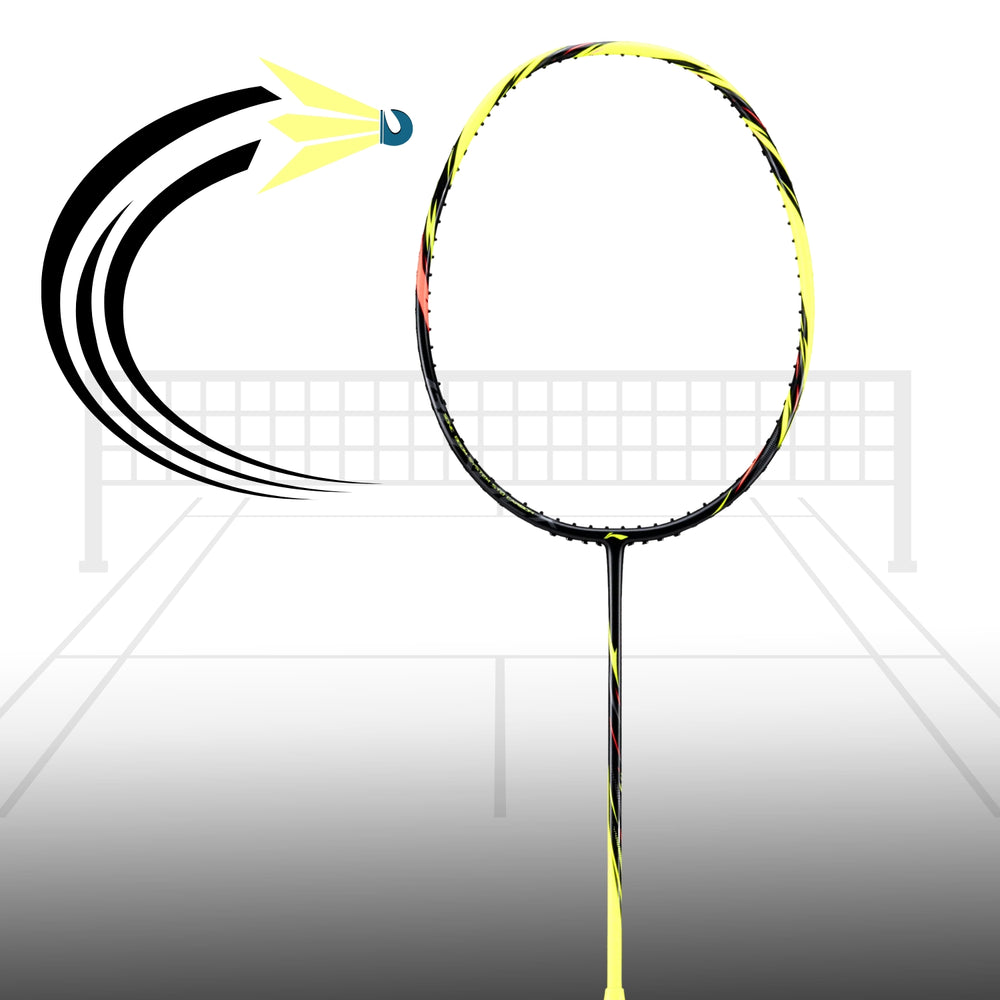 Li-Ning Bladex Assassin Unstrung Badminton Racquet | Aerodynamic Frame with Sharp Swing Speed, High Tension Support & Offensive Performance - Best Price online Prokicksports.com
