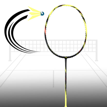 Li-Ning Bladex Assassin Unstrung Badminton Racquet | Aerodynamic Frame with Sharp Swing Speed, High Tension Support & Offensive Performance - Best Price online Prokicksports.com