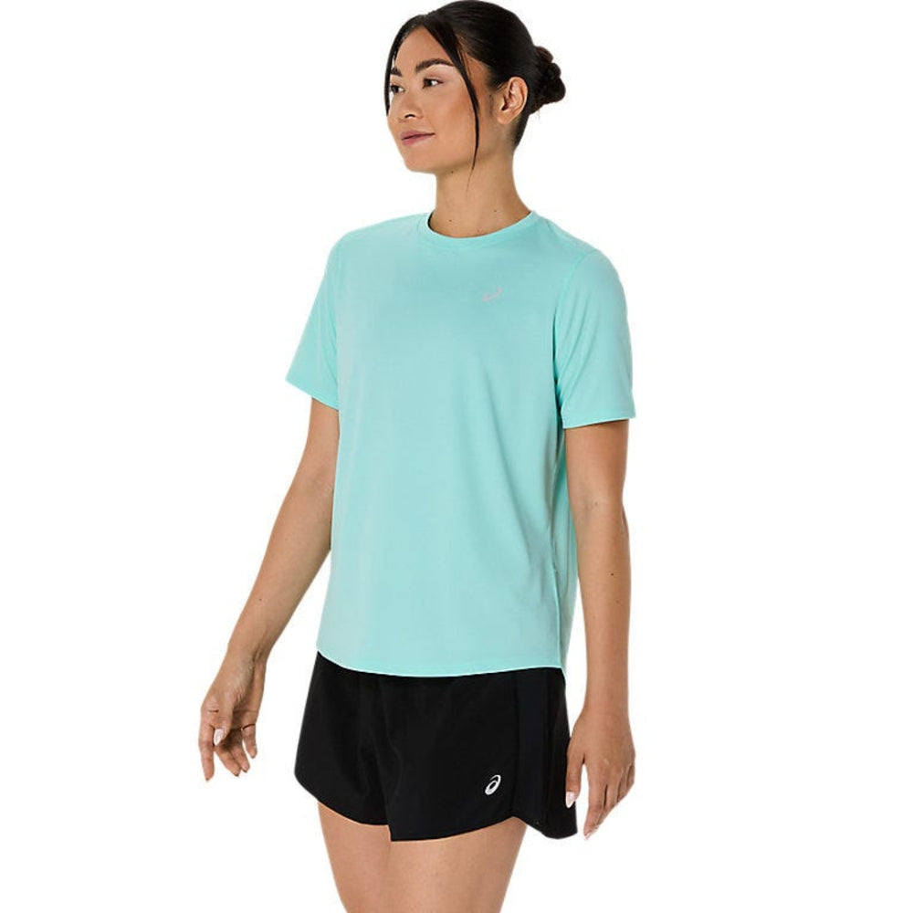 ASICS SILVER SS TOP for Women | Lightweight Quick-Dry Running T-Shirt with Breathable Fabric & Reflective Details - Best Price online Prokicksports.com