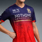 PUMA RCB Replica Jersey 2026 V-Neck T-Shirt for Men | dryCELL Sweat-Wicking Fabric with Lightweight Interlock Knit & Official Team Crest, Navy/Flame Scarlet - Best Price online Prokicksports.com