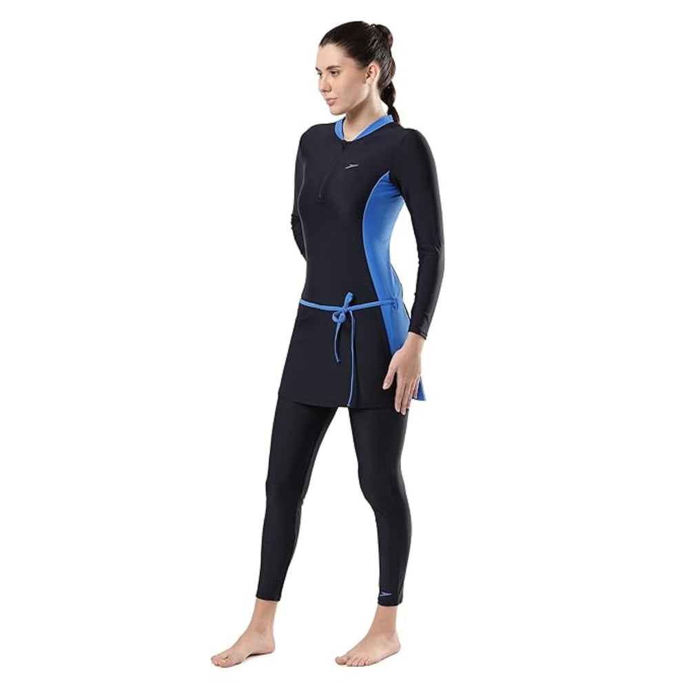 Speedo AF 2 Piece Full Body Suit Women’s | Full Coverage Swim Set with Chlorine-Resistant Fabric & Comfortable Fit - Best Price online Prokicksports.com