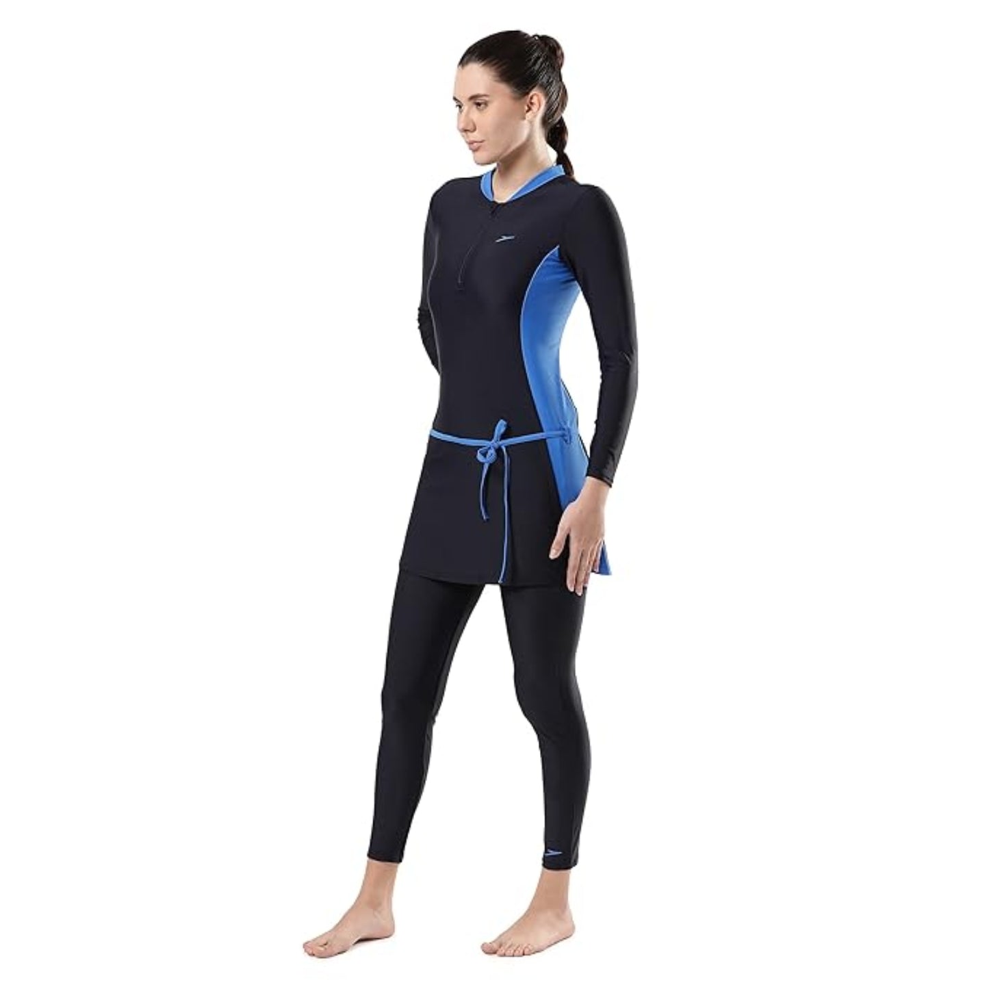 Speedo AF 2 Piece Full Body Suit Women’s | Full Coverage Swim Set with Chlorine-Resistant Fabric & Comfortable Fit - Best Price online Prokicksports.com