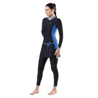 Speedo AF 2 Piece Full Body Suit Women’s | Full Coverage Swim Set with Chlorine-Resistant Fabric & Comfortable Fit - Best Price online Prokicksports.com