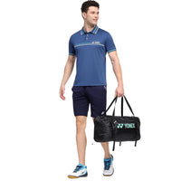Yonex 2736 Easy4 Men's Polo T-Shirt White | TruDry Quick Dry, Breathable Fleecy Polyester | Athletic Polo Collar Tee for Badminton, Tennis, Gym & Multi-Sport - Best Price online Prokicksports.com