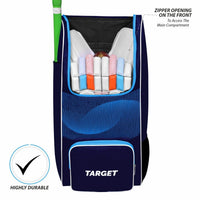 DSC Target Cricket Kit Bag – Spacious Cricket Gear Bag with Durable Fabric, Multiple Compartments & Professional Design - Best Price online Prokicksports.com