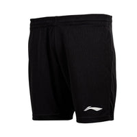 Li-Ning AKST725 Men’s Badminton Shorts – Turbo Dri Air Dry Tech, Lightweight Polyester, Quick Dry, Breathable, Black/Silver - Best Price online Prokicksports.com