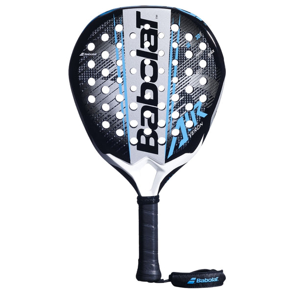 Babolat Air Veron 2.6 Padel Racquet (150180) | 355g Teardrop Shape | Carbon Flex Technology for Power, Comfort & Maneuverability