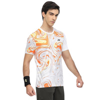 Yonex 2966 Men’s Round Neck T‑Shirt – TruDry Quick‑Dry Polyester, Lightweight & Breathable Essentia 3 Sports Tee - Best Price online Prokicksports.com