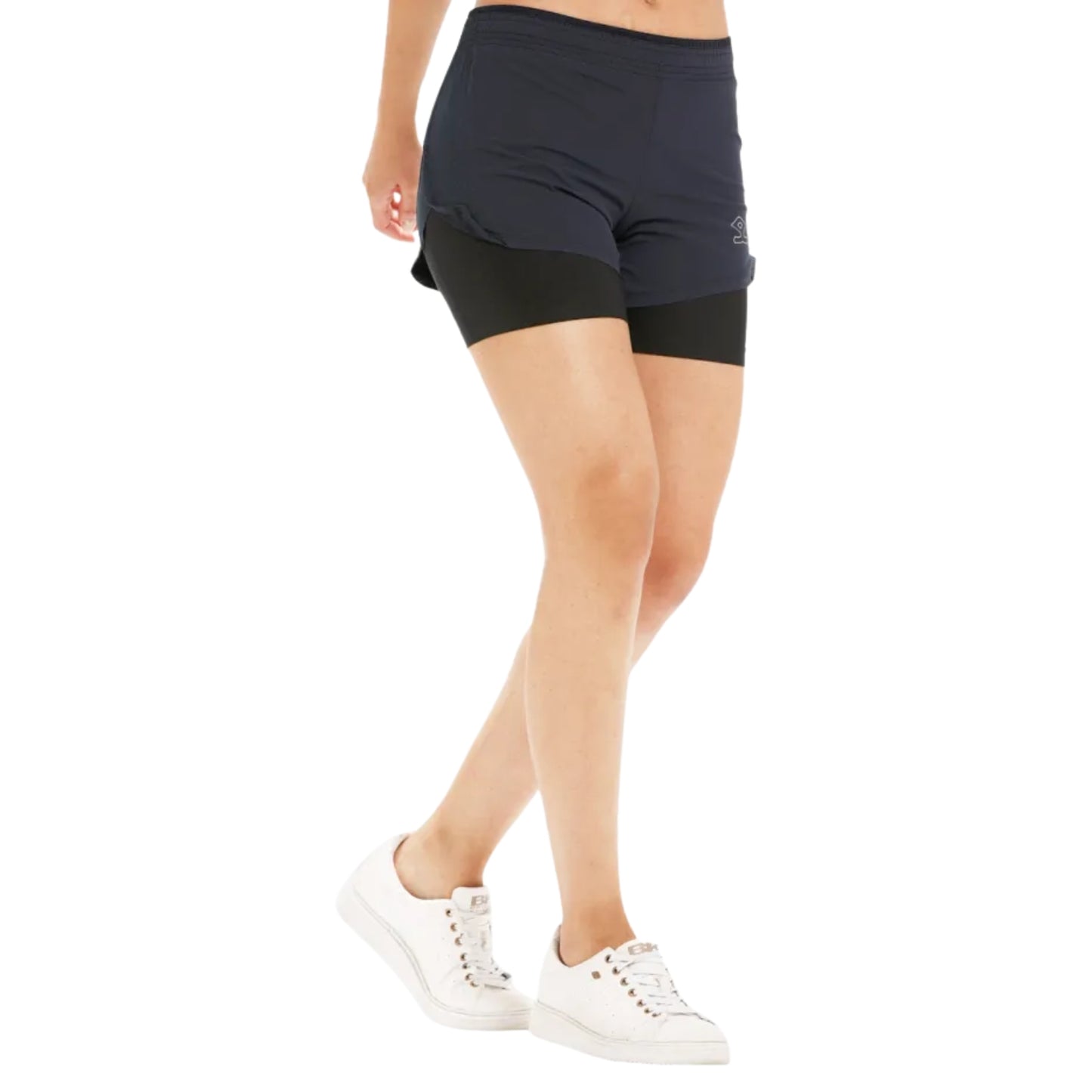 Shrey 2119 Pro Double Layer Short Women’s | Ultra-Light 2-in-1 Shorts with Built-In Compression, Breathable Mesh & High-Performance Fit - Best Price online Prokicksports.com