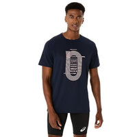 ASICS Track Graphic Short Sleeve Top & Armsleeves for Men | Breathable Training Tee with Arm Support - Best Price online Prokicksports.com