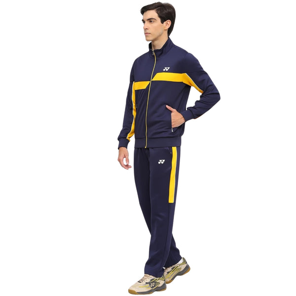 Yonex 3118 Men’s Track Suit – Polyester Knit Warm-Up Jacket with Track Pant, Lightweight, Breathable, Perfect-Fit Training Set