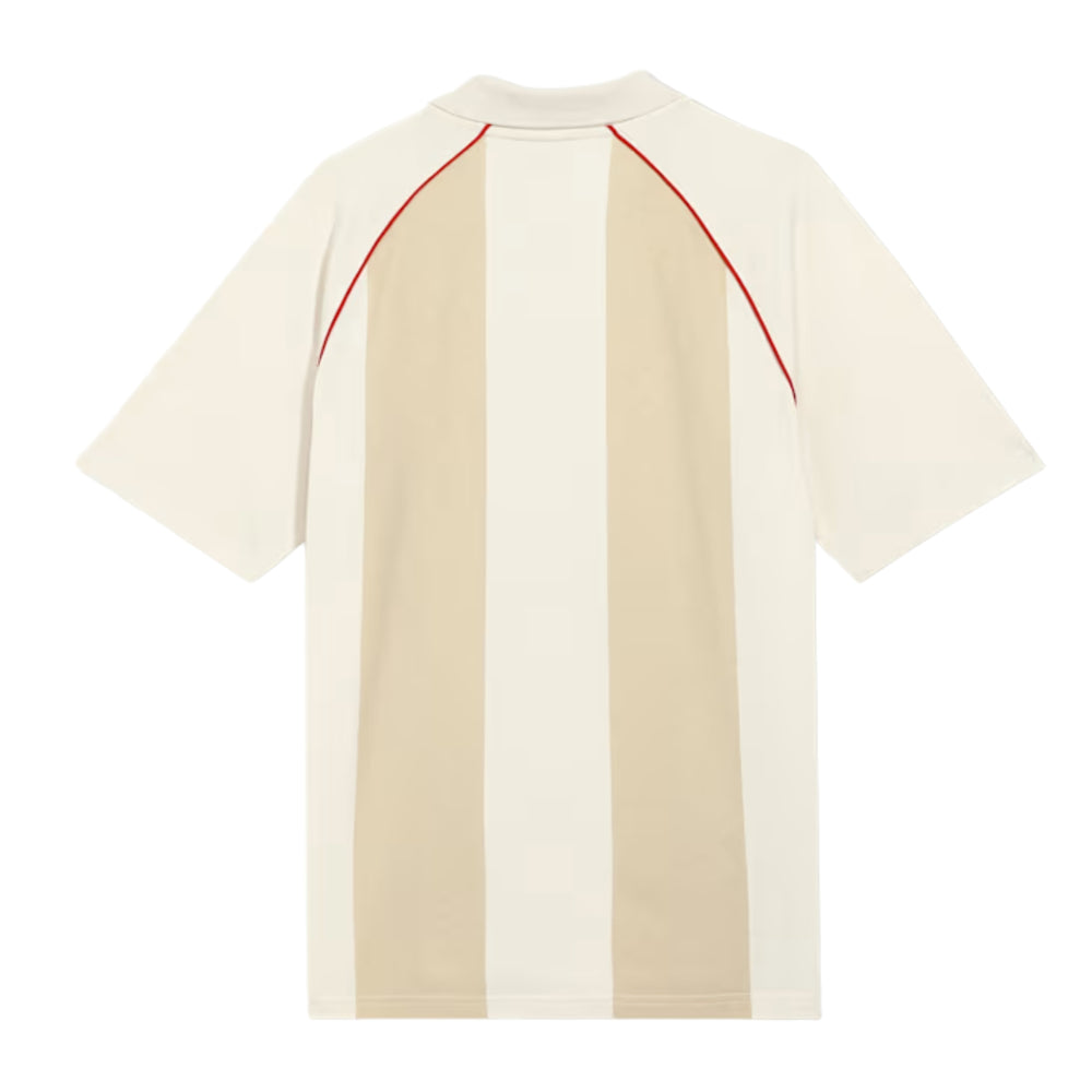 PUMA x RCB Striper Polo II Polo T-Shirt for Men | Classic Collar with Button Placket, Knitted Fabric & Official RCB Branding - Best Price online Prokicksports.com