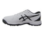 ASICS Gel-Peake 2 Cricket Shoes (Men) | Rubber Outsole | Breathable Mesh | Rearfoot GEL Cushioning | White/Atlantis Blue - Best Price online Prokicksports.com